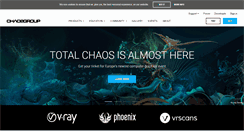 Desktop Screenshot of chaosgroup.com