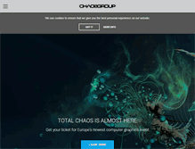 Tablet Screenshot of chaosgroup.com